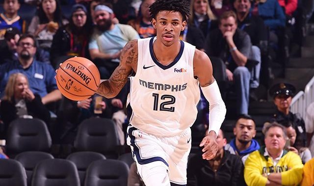  莫兰特超远压哨三分灰熊加时力克爵士止连败